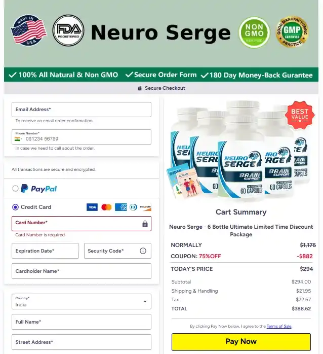 neuro-serge neuro-serge-secure-checkout-page